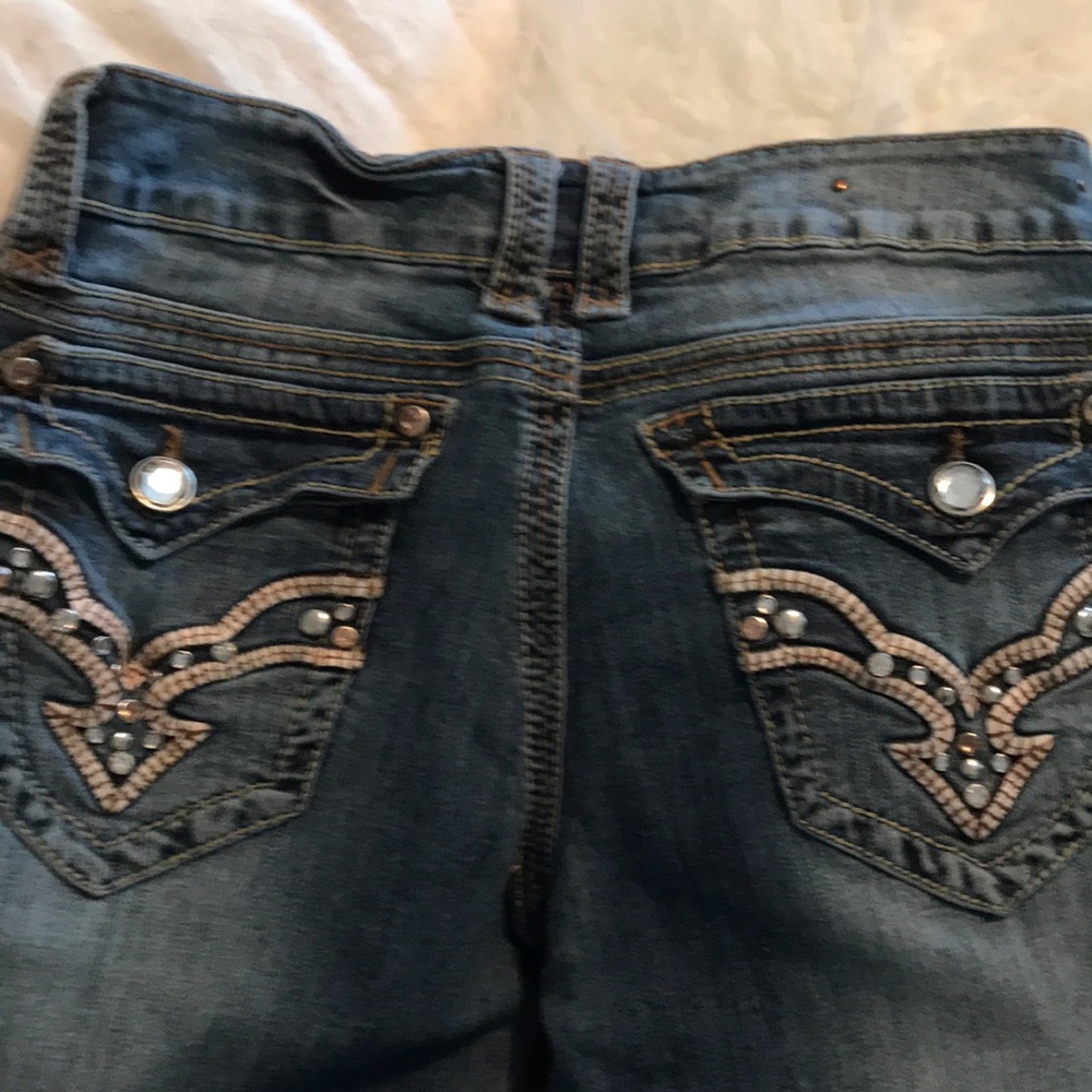 Blingy jeans with studs